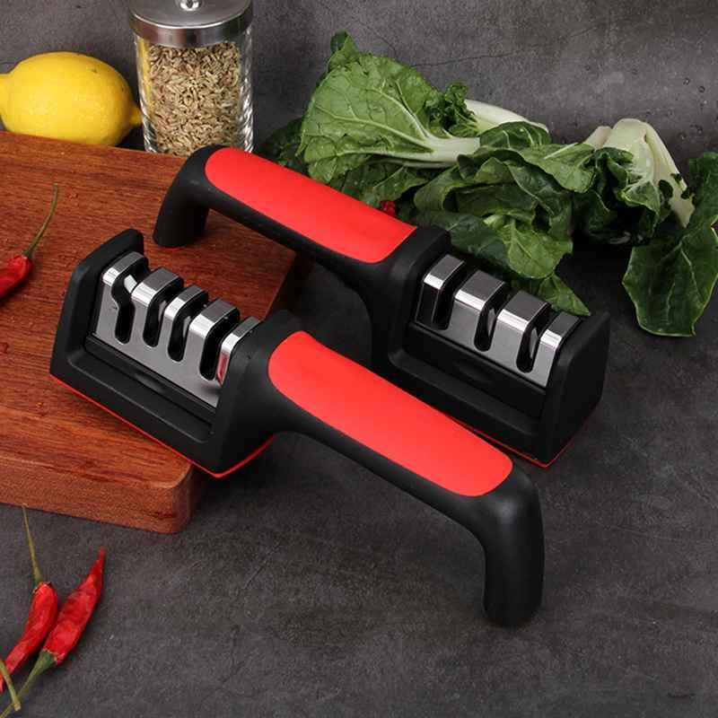 3-Stage Kitchen Knife Sharpener Precision Sharpening Made Easy